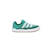 Groene Sneakers Adimatic in Waterkleur Adidas , Green , Heren