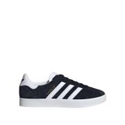 Leren Sneakers, Regular Fit, Vetersluiting Adidas , Black , Unisex