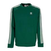 Donkergroene Crewneck Sweatshirt Adidas , Green , Heren