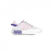 Cloud White Pink Purple Sneakers Adidas , White , Dames