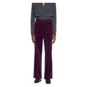 Tilda fluwelen broek Antik Batik , Purple , Dames