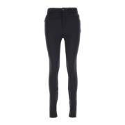 Logo Leggings Balenciaga , Black , Dames