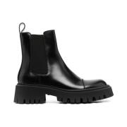 Men`s Tractor Boots 20mm In Black Balenciaga , Black , Heren