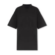 T-shirt met logo Balenciaga , Black , Dames