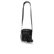 Le Cagole schoudertas Balenciaga , Black , Heren