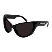 Balenciaga black wrap around sunglasses Balenciaga , Black , Dames