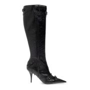 Hoge laarzen met hak Cagole Balenciaga , Black , Dames