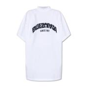 Oversized T-shirt Balenciaga , White , Dames