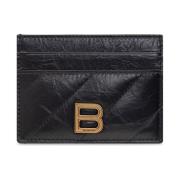 Gewatteerde kaarthouder Balenciaga , Black , Dames