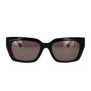 Stijlvolle zonnebril met vintage-geïnspireerd logo Balenciaga , Black ...