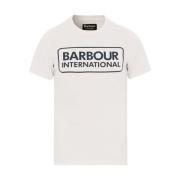 Essentiële Logo T-shirt Barbour , White , Heren
