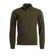 Barbour patch half zip trui Barbour , Green , Heren