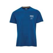 Steve McQueen Handtekening T-shirt Barbour , Blue , Heren