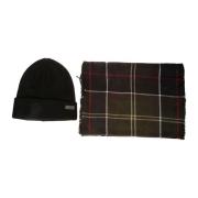 Galingale Geschenkset met Tartan Hoed en Sjaal Barbour , Multicolor , ...