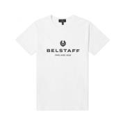 Klassiek 1924 Wit T-Shirt Belstaff , White , Heren