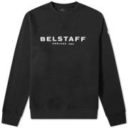 Zwart-witte sweatshirt met uniek design Belstaff , Black , Heren