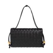 Zwarte Trio Small schoudertas Bottega Veneta , Black , Dames