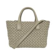 Stijlvolle Mini Shopper Tas Bottega Veneta , Green , Dames