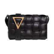 Gevoerde cette kleine schoudertas Bottega Veneta , Black , Dames