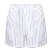 Katoenen shorts Bottega Veneta , White , Heren