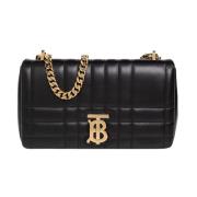 Lola Kleine gewatteerde schoudertas Burberry , Black , Dames