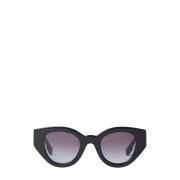 Cat-eye Zonnebril Burberry , Black , Dames