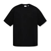 Willesden jacquard T-shirt Burberry , Black , Heren