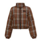 ‘Eype’ cropped jas Burberry , Brown , Dames