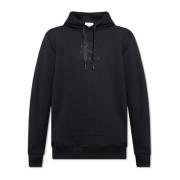 Tidan hoodie Burberry , Black , Heren