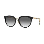 Willow Be4316 Zonnebril - Zwart Burberry , Black , Unisex