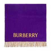 Kasjmier sjaal Burberry , Purple , Unisex