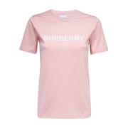 Roze T-Shirt - Regular Fit - Alle Temperaturen - 96% Katoen - 4% Elast...