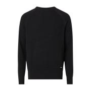 Zwarte Sweaters - Pullover Calvin Klein , Black , Heren