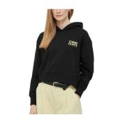 Kleurrijk Artwork Hoodie Calvin Klein , Black , Dames