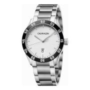 Elegant en betrouwbaar quartz horloge Calvin Klein , Gray , Heren