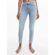 Stijlvolle Slim-fit Jeans voor Vrouwen Calvin Klein , Blue , Dames