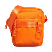 Stijlvolle en functionele oranje print schoudertas Calvin Klein , Oran...