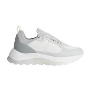 Grijze Polyester Sneakers voor Dames Calvin Klein , Gray , Dames