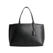 Modieuze Tassen Calvin Klein , Black , Dames