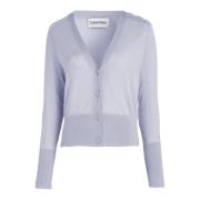 Stijlvolle Cardigan Calvin Klein , Blue , Dames