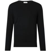 Zwarte Sweaters Calvin Klein , Black , Heren