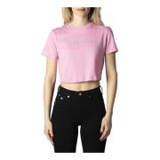 Dames Roze Print T-shirt Calvin Klein , Pink , Dames