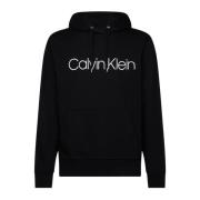 Zwarte hoodie Calvin Klein , Black , Heren