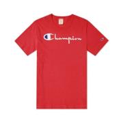 t-shirt Champion , Red , Heren