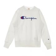 Sweatshirt Champion , White , Heren