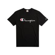 Men`s t -shirt 210972 kk001 Champion , Black , Heren