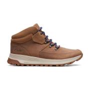 Bruine Mid Enkellaarzen Clarks , Brown , Heren