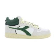 Heren Schoenen Lichtgrijs Magic Basket Demi G Diadora , White , Heren