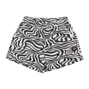 Leesburg Short Cloud Zebra Shorts voor dames Dickies , Black , Dames