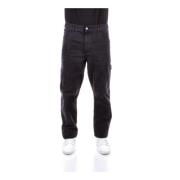 Zwarte Logo Broek Dickies , Black , Heren